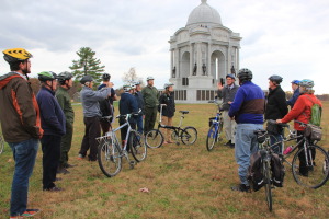 Here's a shot from the Gettysburg history tour several summit participants participated in this past October.  